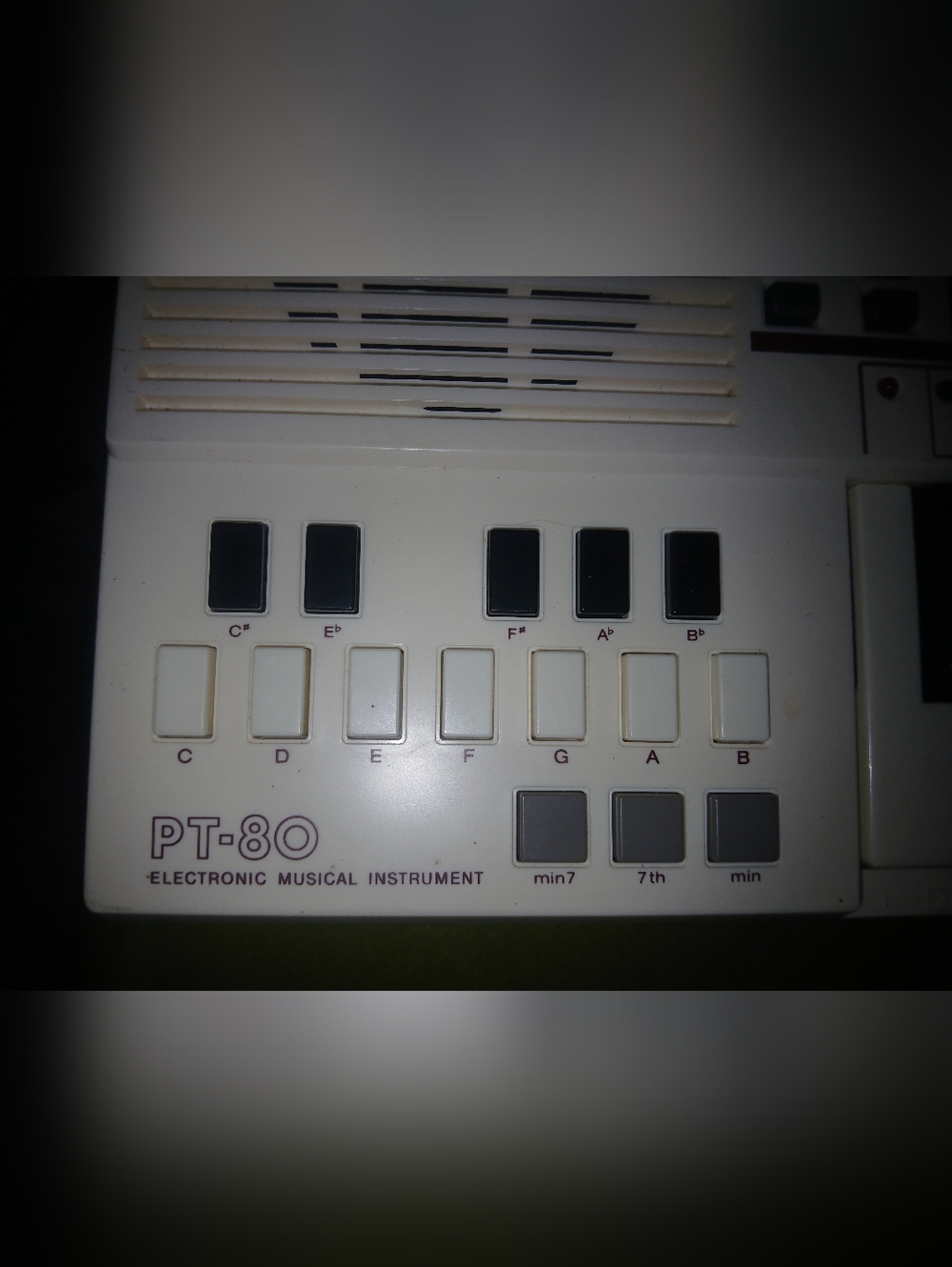 Casio PT-80 Keyboard with Pop/Rock (RO-253) and 4 World Songs (RO-551) ROM Packs - Picture 9 of 12